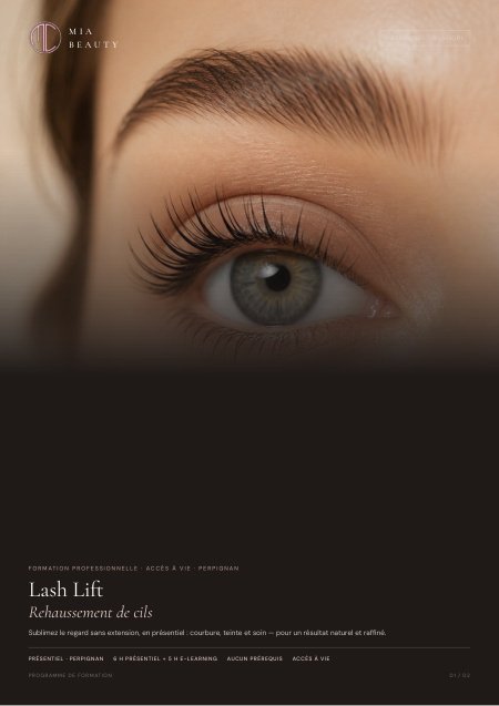 Lash Lift — programme