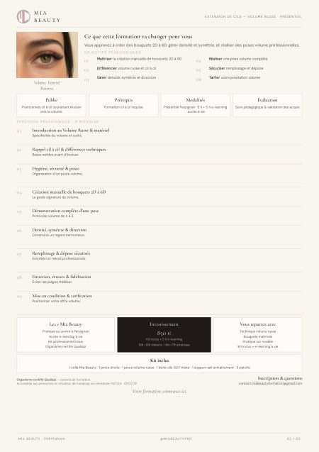 Programme Volume russe — page 2